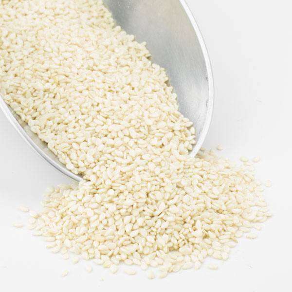 Sesame Seeds, White, Hulled, Organic, Seeds - Country Life Natural Foods