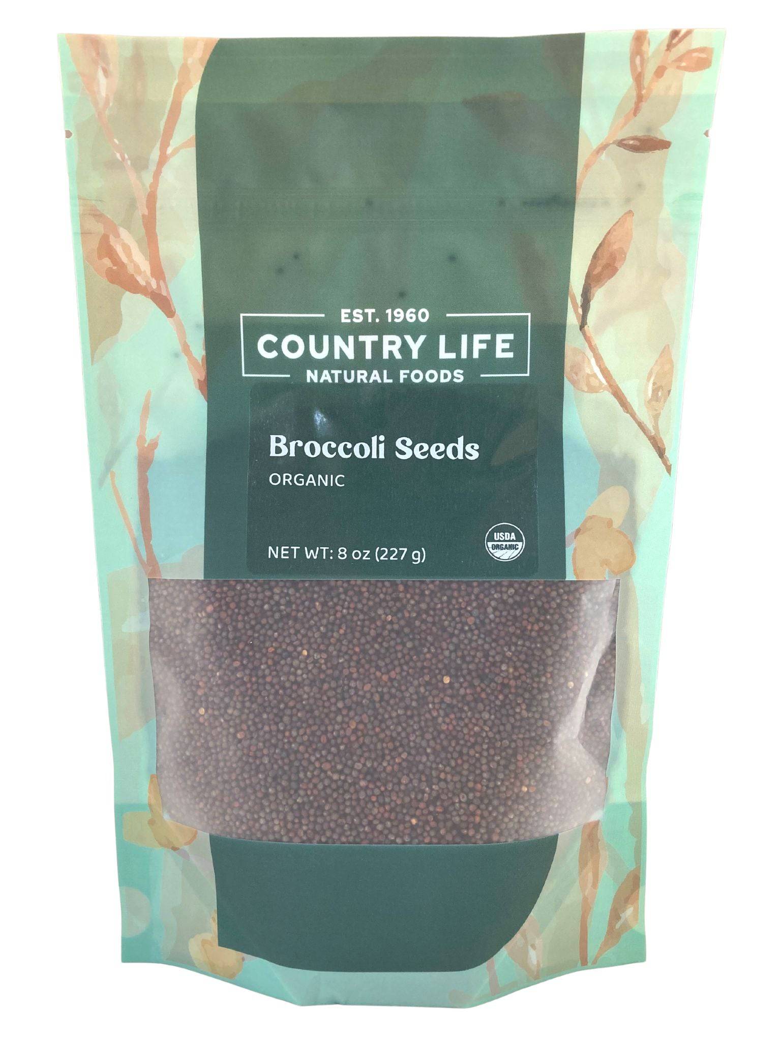 Broccoli Seed, Organic, Seeds - Country Life Natural Foods