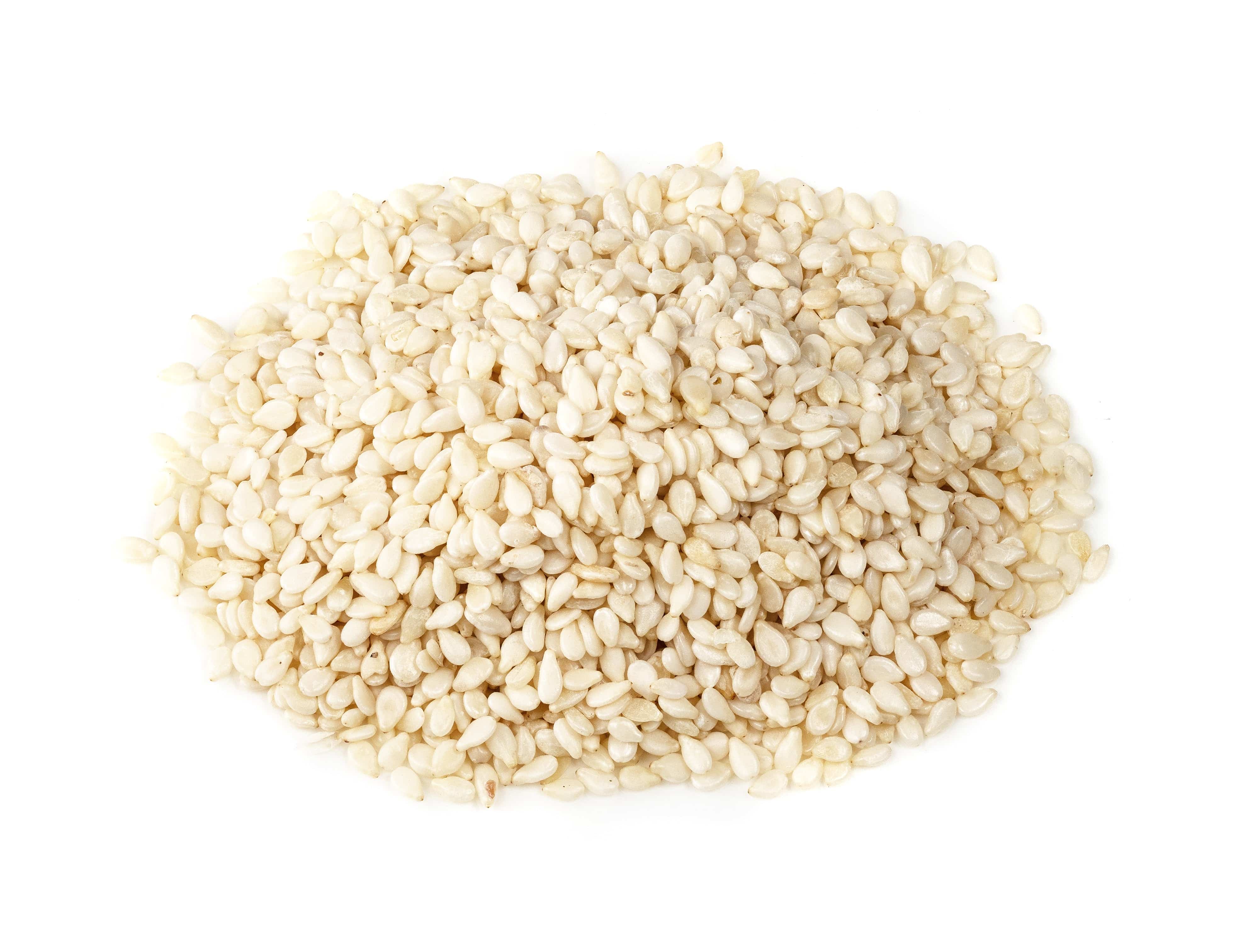 Sesame Seeds, White, Hulled, Seeds - Country Life Natural Foods