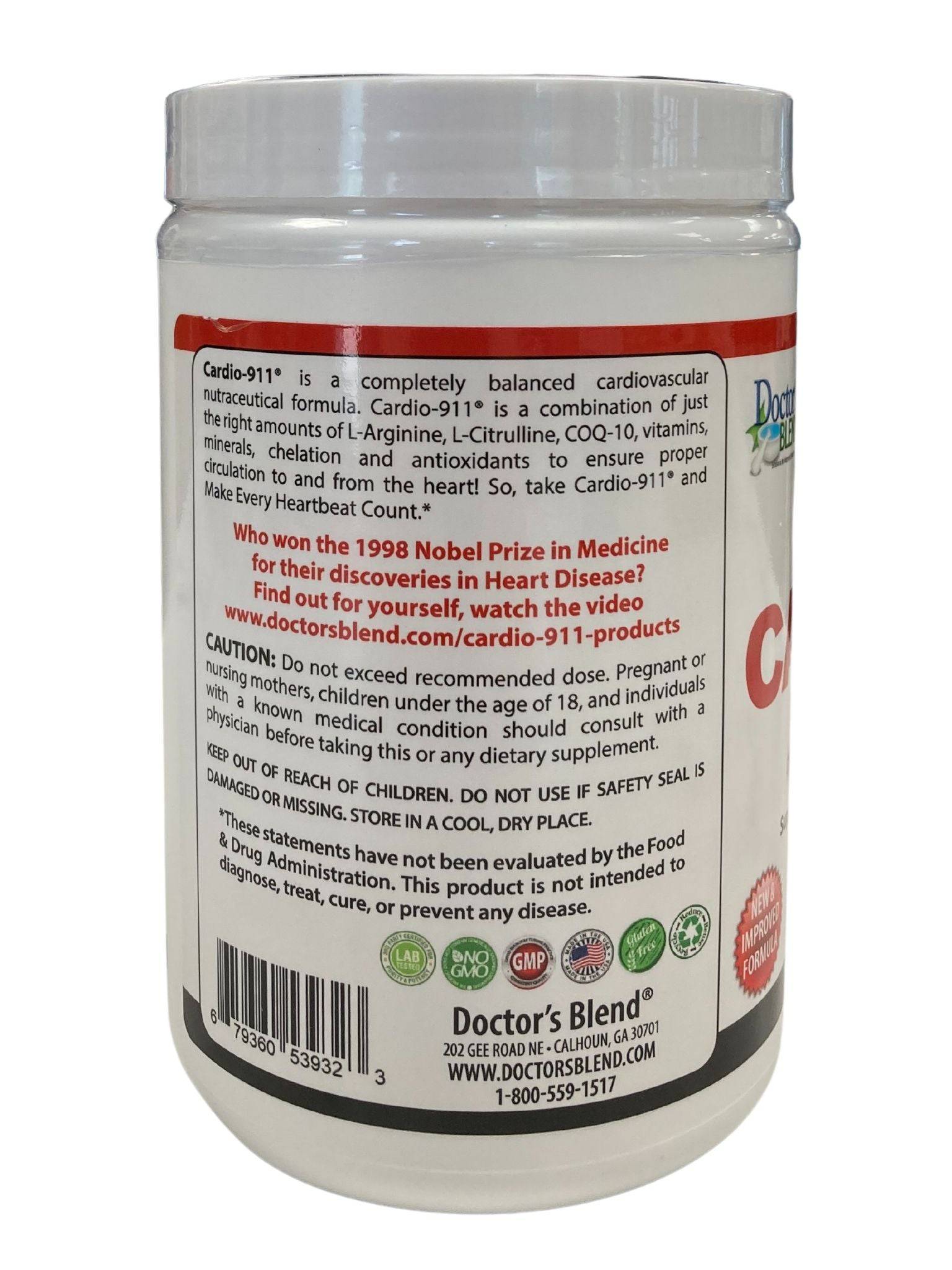Cardio 911 Dietary Supplement Drink Mix, Vitamins & Supplements - Country Life Natural Foods