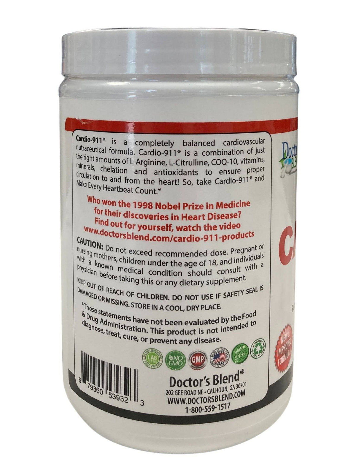 Cardio 911 Dietary Supplement Drink Mix, Vitamins & Supplements - Country Life Natural Foods