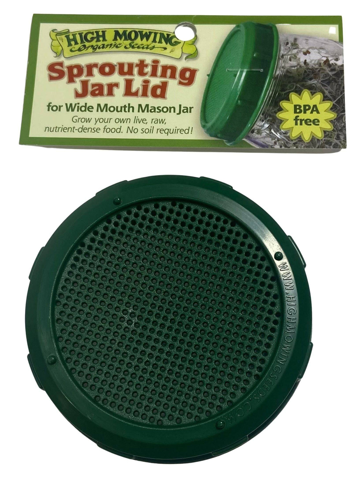Sprouting Jar Lid, Wide Mouth, Kitchen Tools & Utensils - Country Life Natural Foods