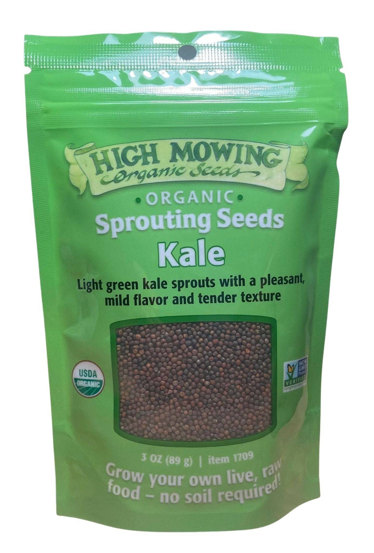 Sprouting Seeds, Organic, High Mowing, Seeds - Country Life Natural Foods