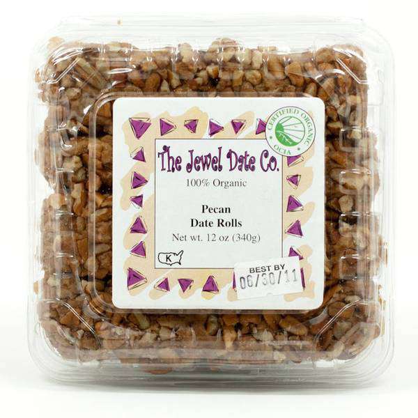 Date Pecan Rolls, Organic, Dried Fruit - Country Life Natural Foods