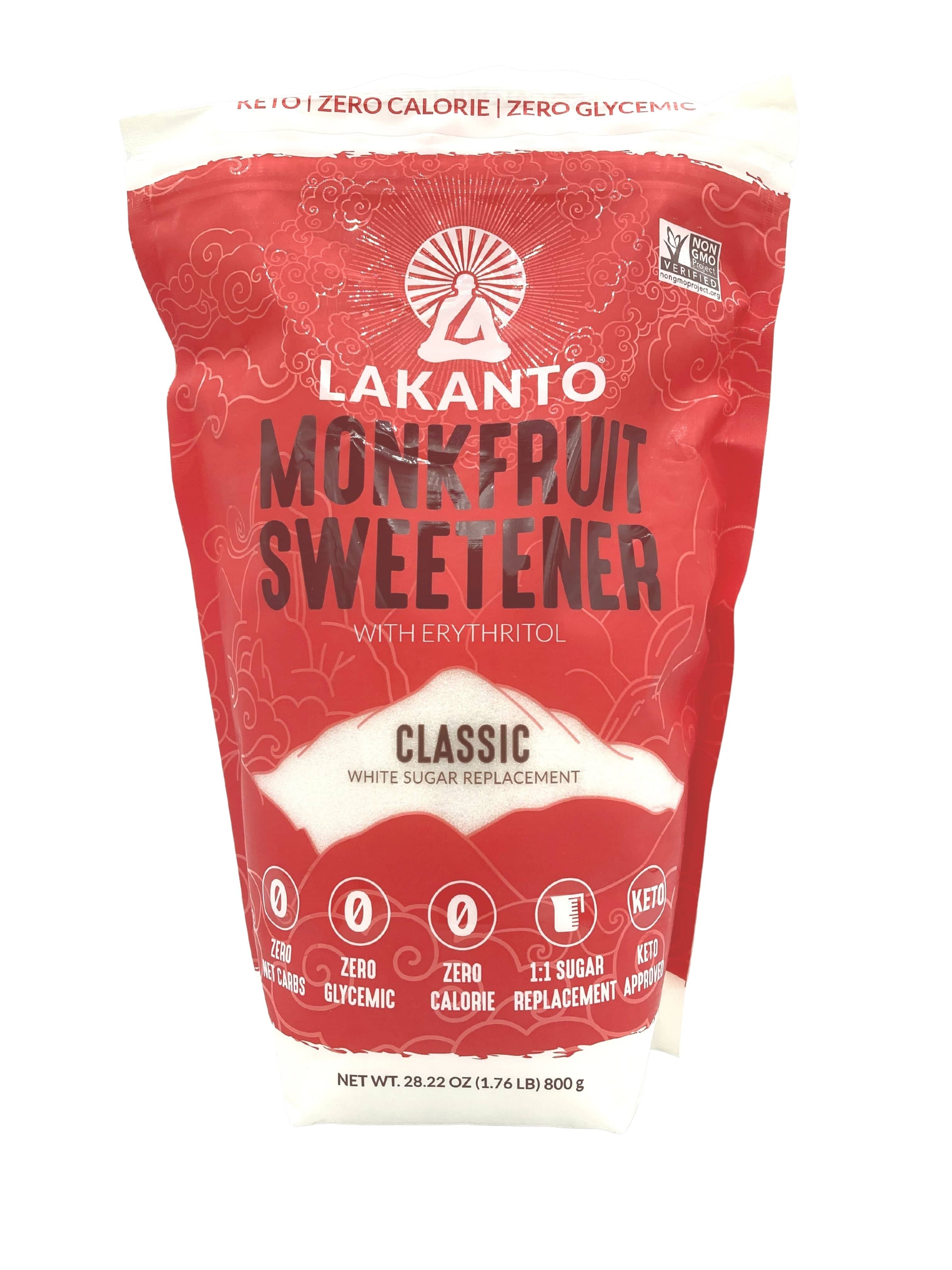 Monkfruit Sweetener with Erythritol, Other Sweeteners - Country Life Natural Foods