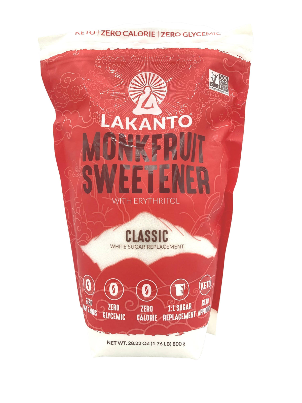 Monkfruit Sweetener with Erythritol, Other Sweeteners - Country Life Natural Foods