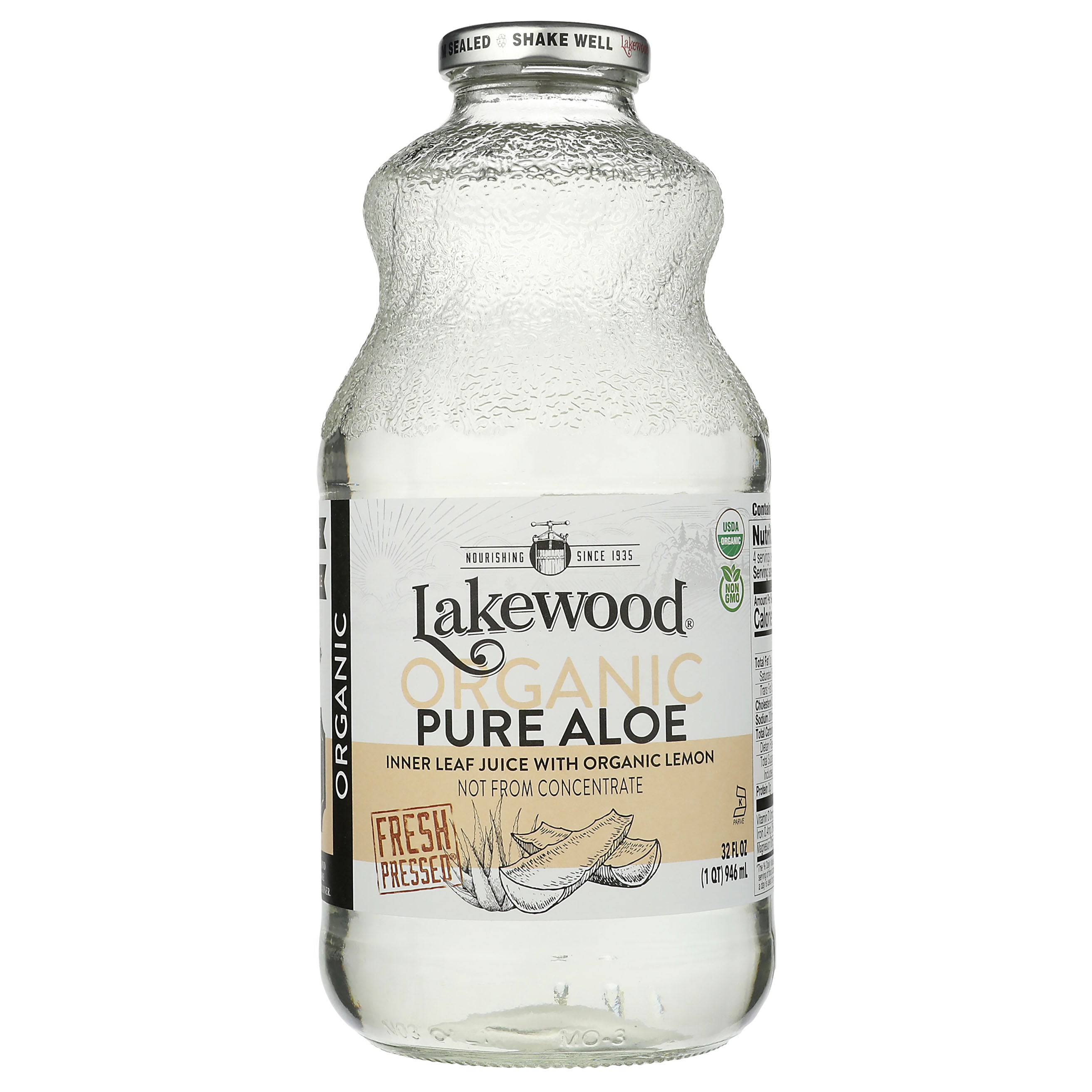 Organic Aloe Juice with Lemon, Juice - Country Life Natural Foods