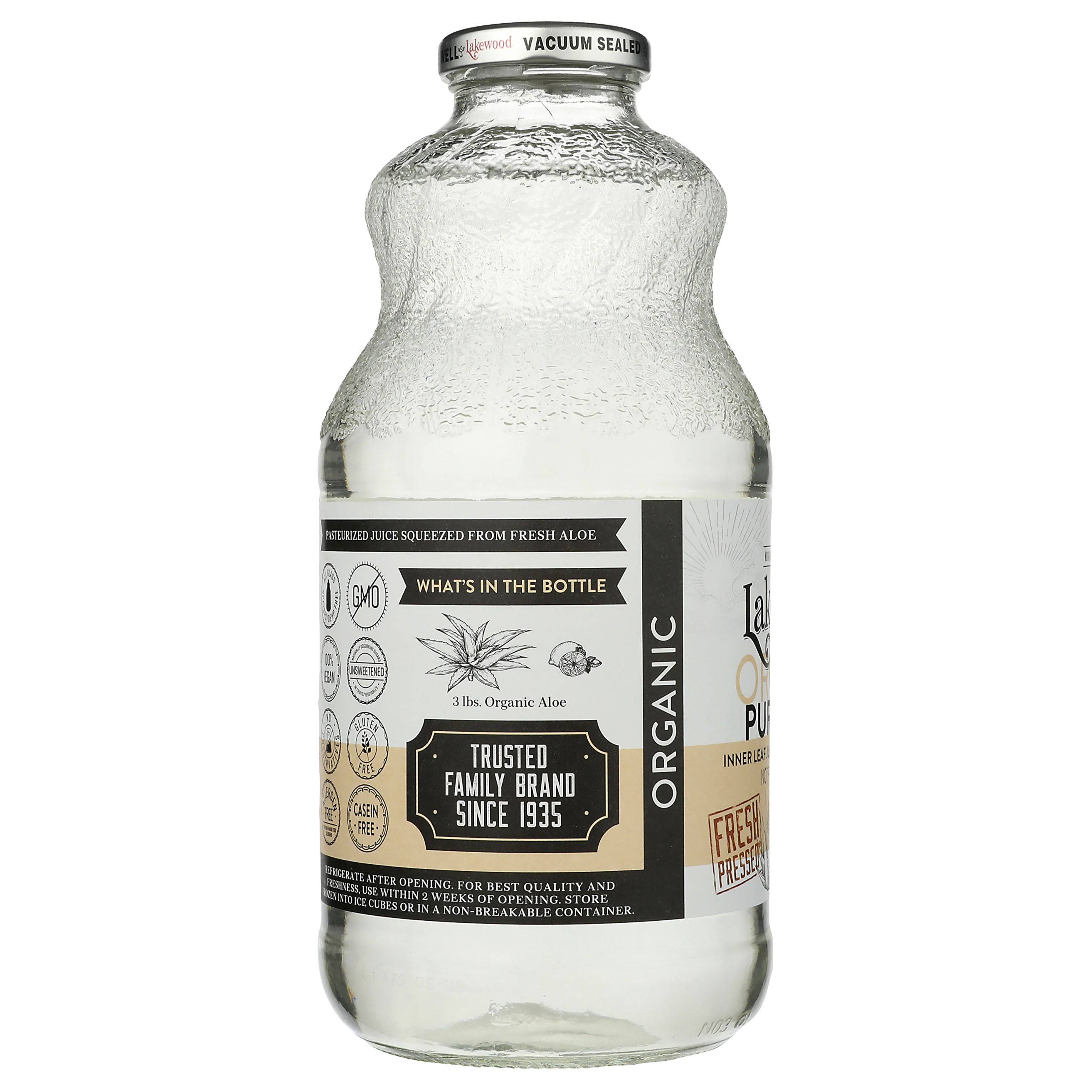 Organic Aloe Juice with Lemon, Juice - Country Life Natural Foods