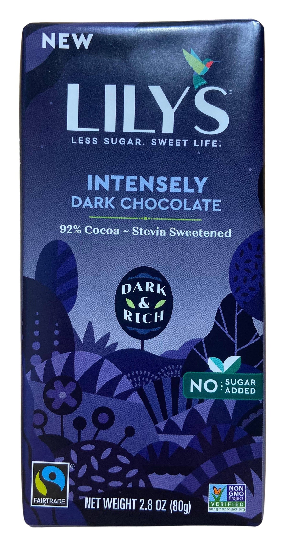 Chocolate Bars, Dark, Stevia Sweetened, Lily's, Chocolate - Country Life Natural Foods