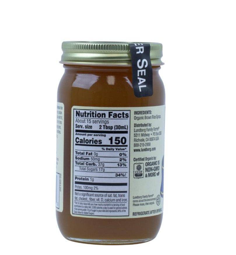 Rice Syrup, Organic, Lundberg, Other Sweeteners - Country Life Natural Foods