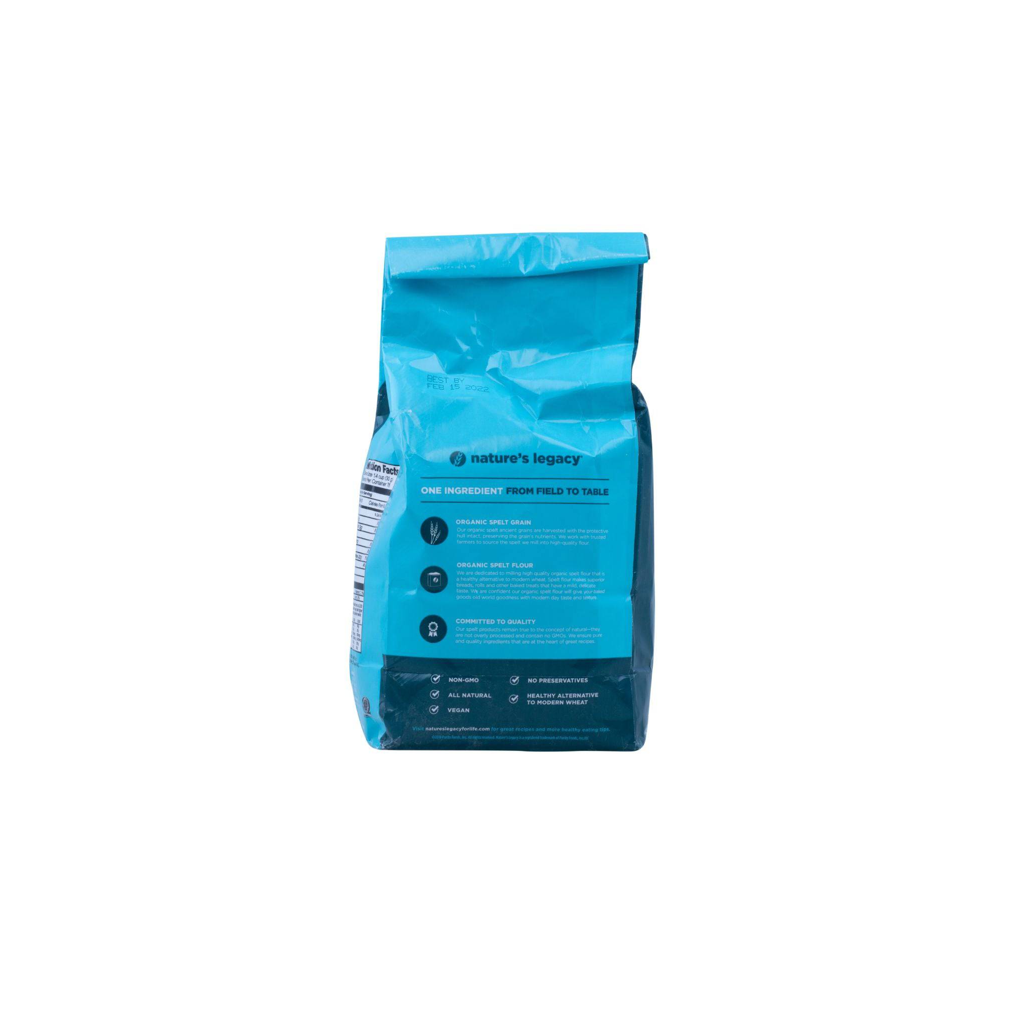 Spelt Flour, White, Organic, Flour - Country Life Natural Foods