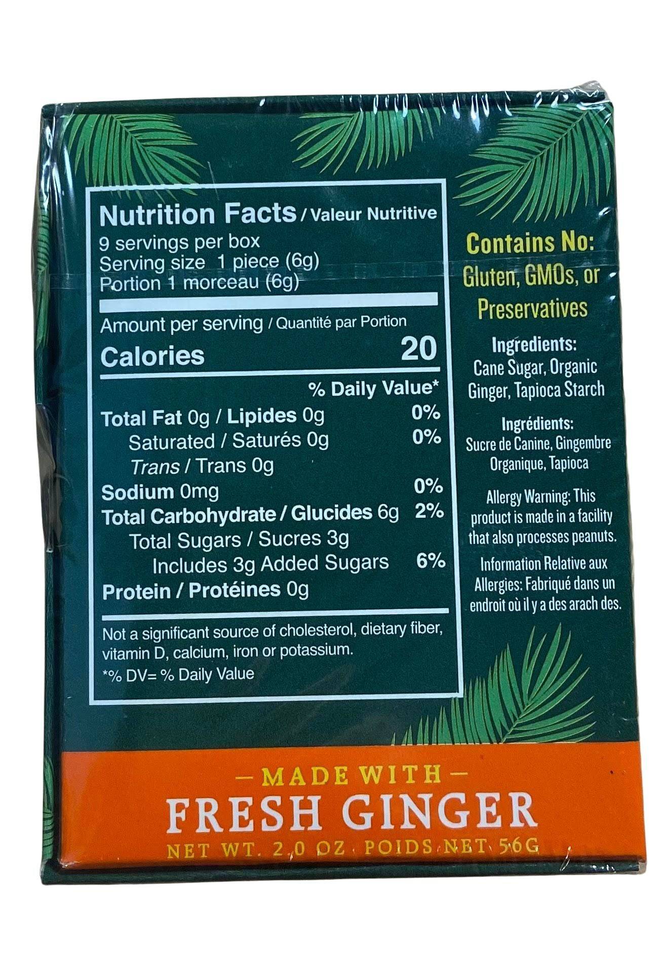 Ginger Chews, Reeds, Candy - Country Life Natural Foods