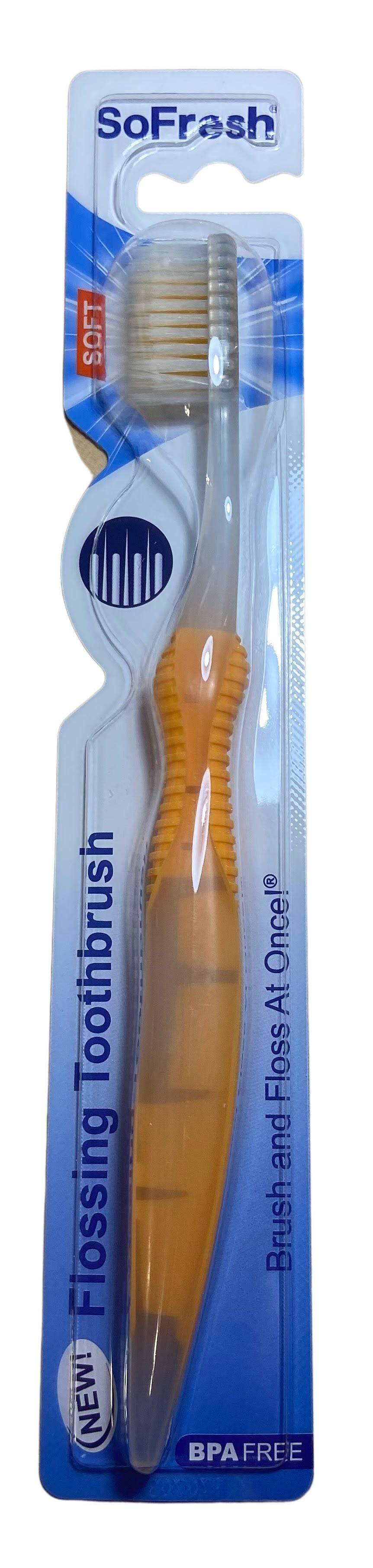 Flossing Toothbrush, Dental Care - Country Life Natural Foods
