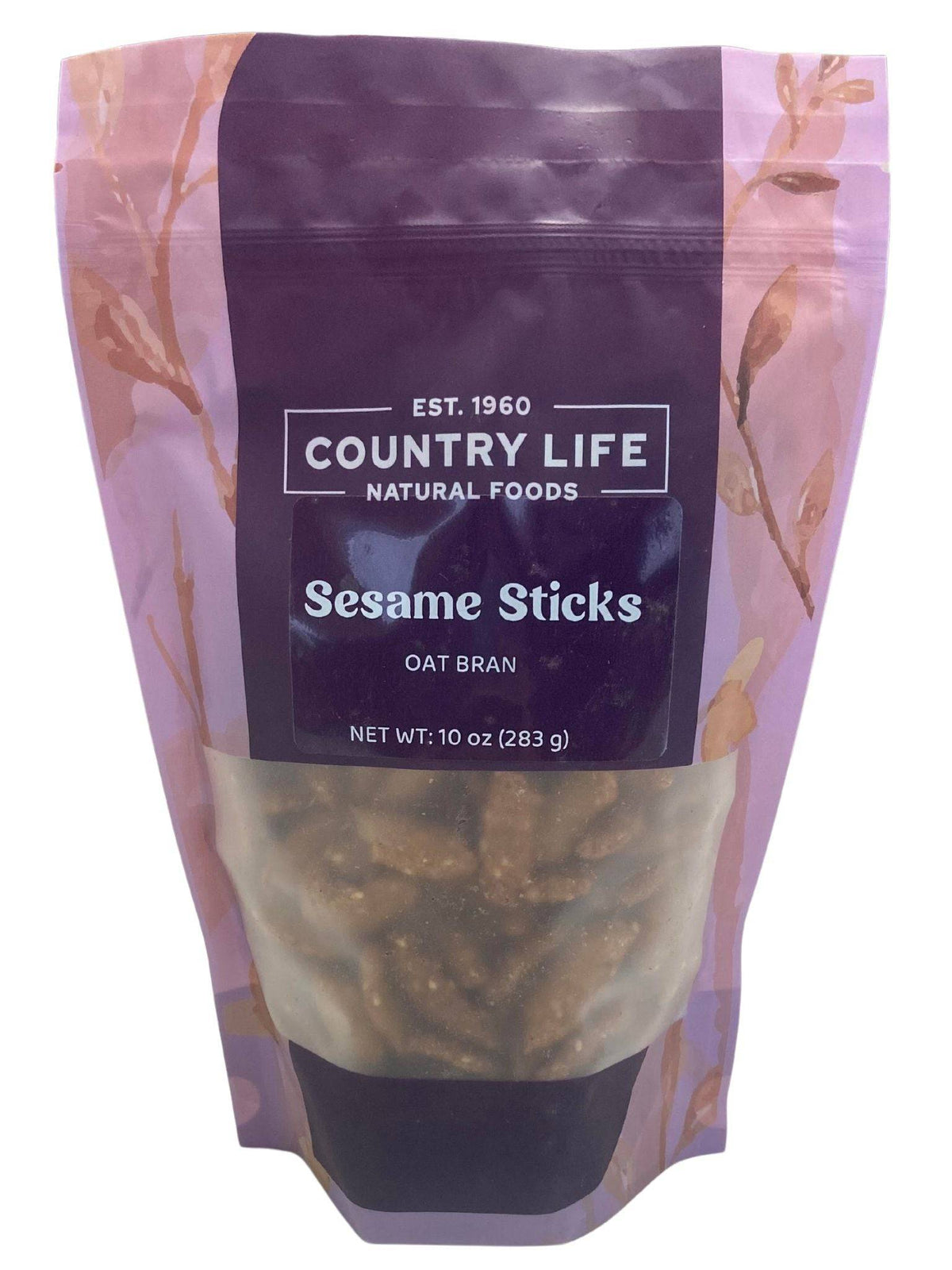 Sesame Sticks, Oat Bran, Savory Snacks - Country Life Natural Foods