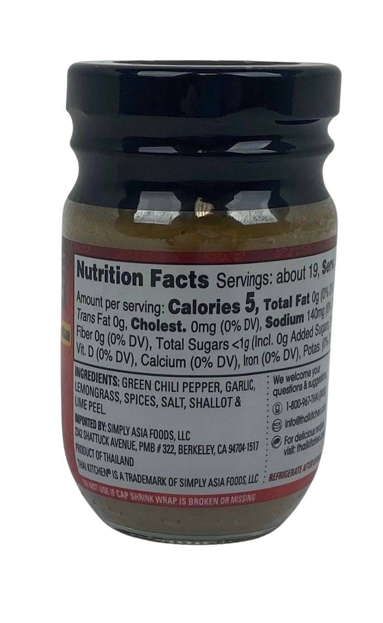 Curry Paste, Thai, Flavorings - Country Life Natural Foods