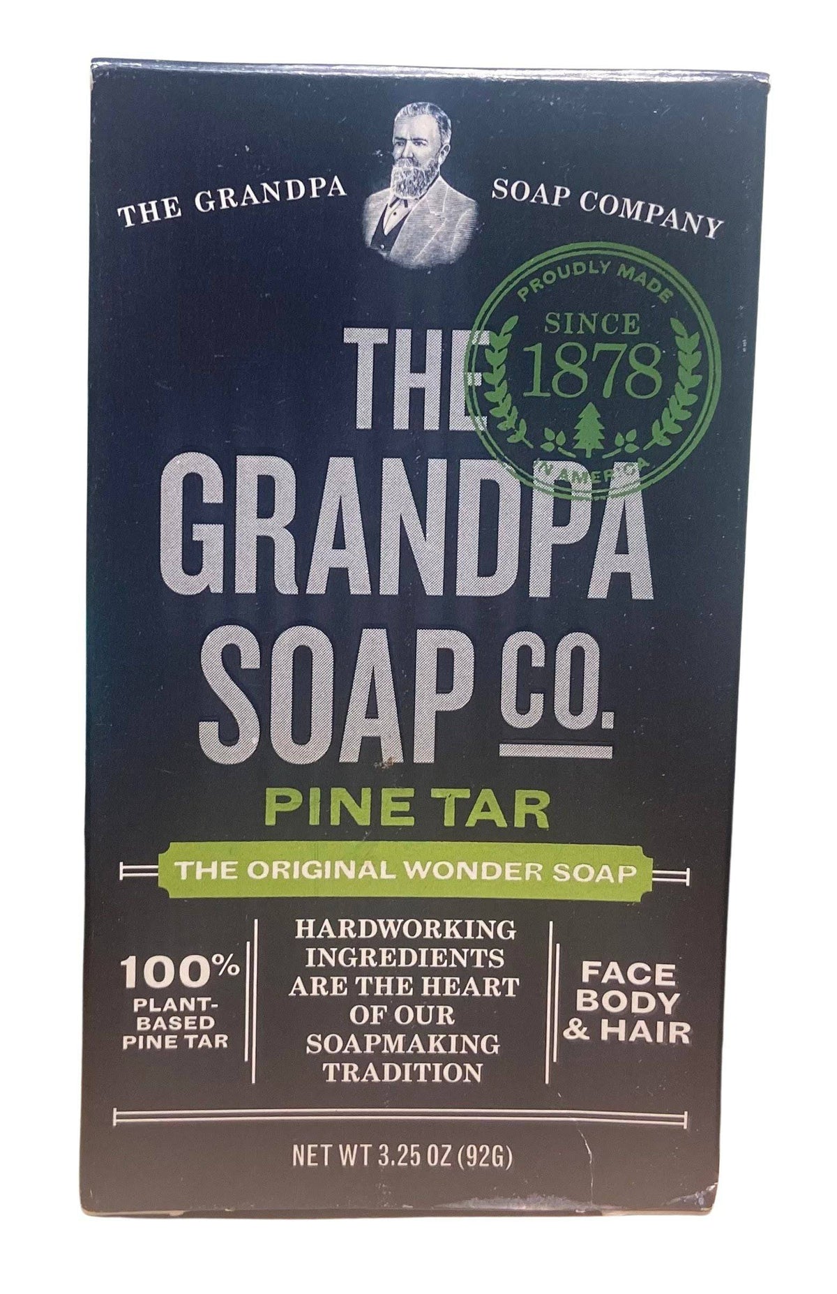 Soap Bar, Pine Tar, The Grandpa Soap Co, Soaps - Country Life Natural Foods